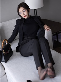 Wang Xinyao Yanni - NO.012 Buy watermark free black suit with pants, Gao Qilan(31)